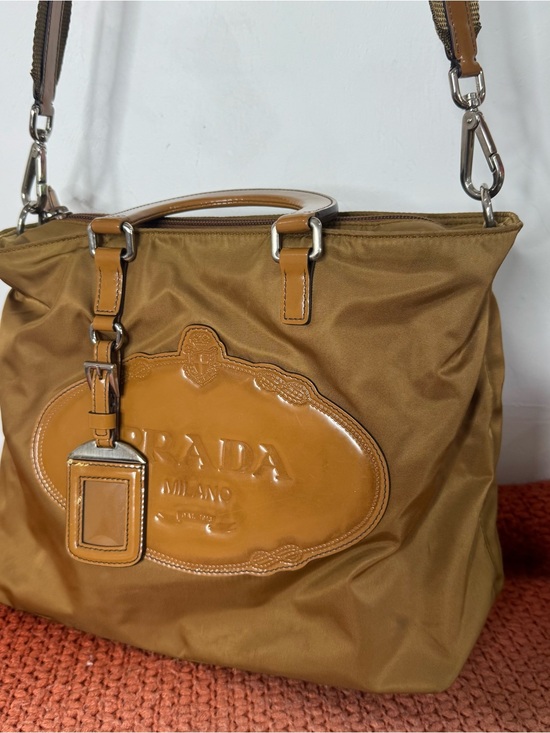 Prada Handbags - Prada Tessuto Nylon Top Handle Bag
